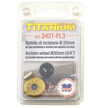 Montolit Titanium skærehjul til Mini & Masterpiuma - 20 mm