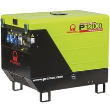 Generator P12000 - 400 V - støjdæmpet (benzin)