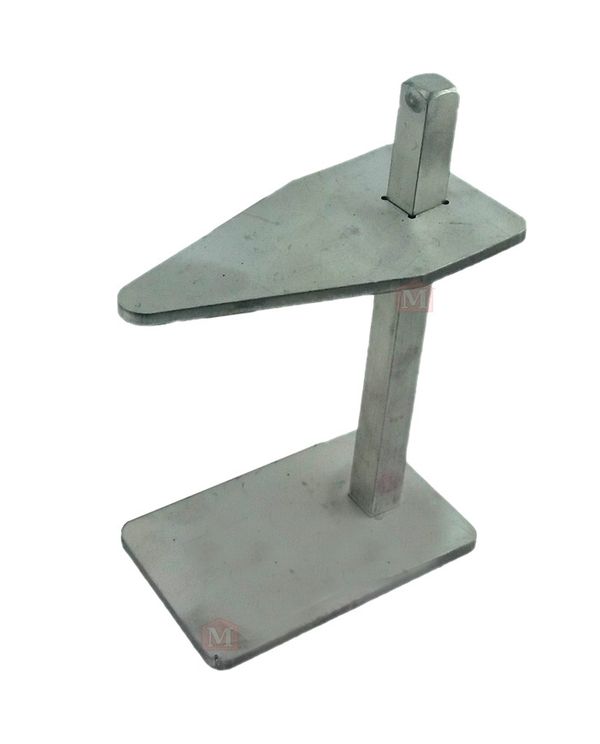 Nivelleringsfod - 15 cm i rustfrit stål i grå farve til montering af vægfliser.