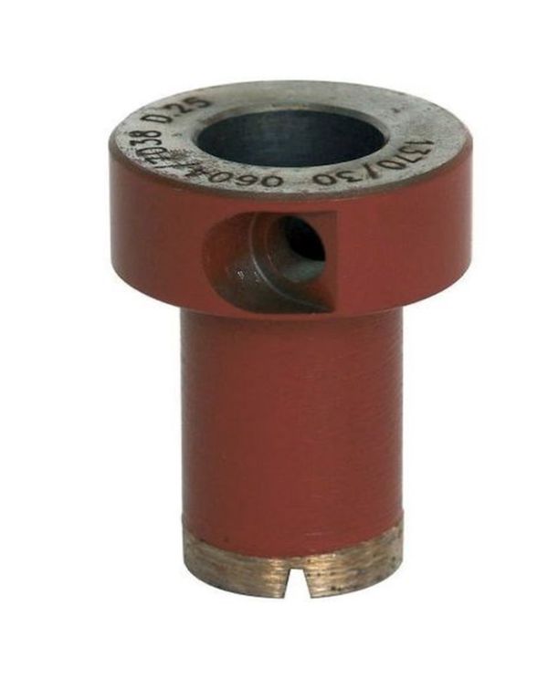 Flisebor fra Raimondi med Ø 25 mm diameter. Rød farve.