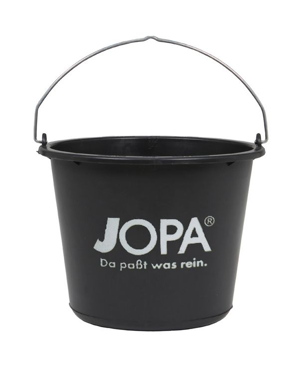 Murerspand fra Jopa i hærdet plast med en kapacitet på 12 eller 20 liter.