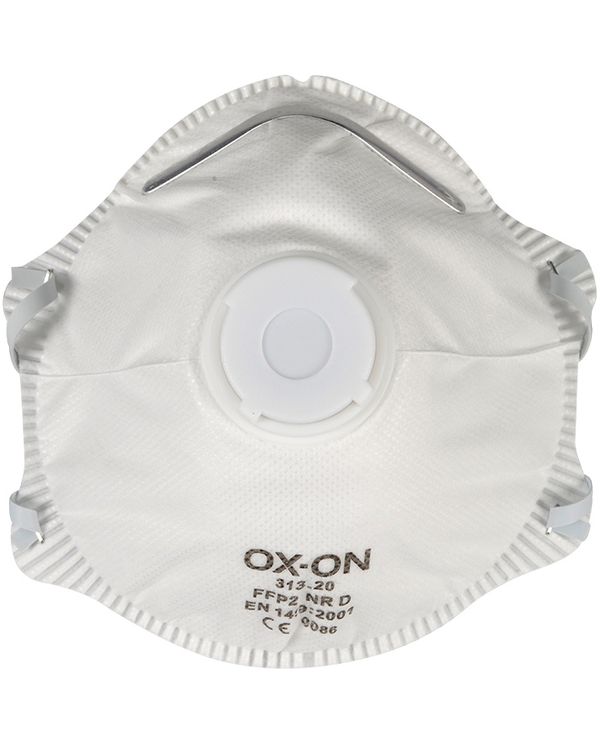 Hofte Umulig Omkreds OX-ON Mask FFP2 NR D w/Valve Comfort, One size