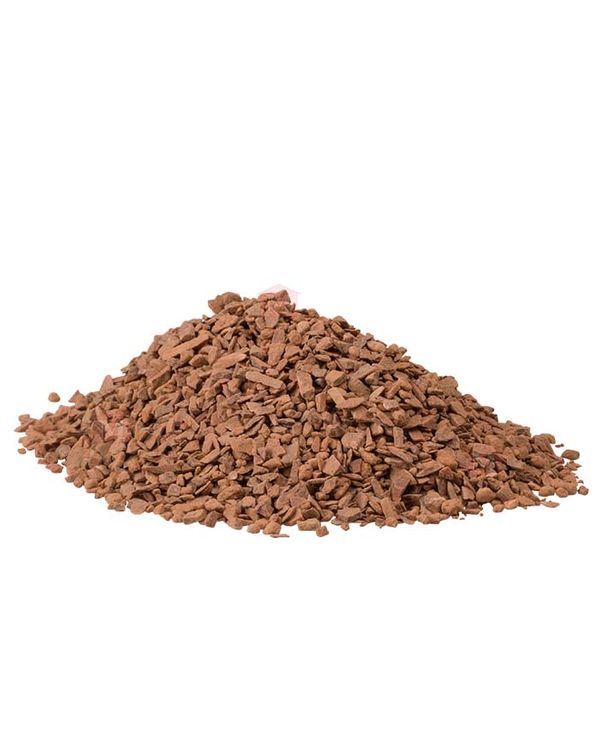 25 kg Marmorsten i Brun Mahogni farve med en kornstørrelse mellem 1