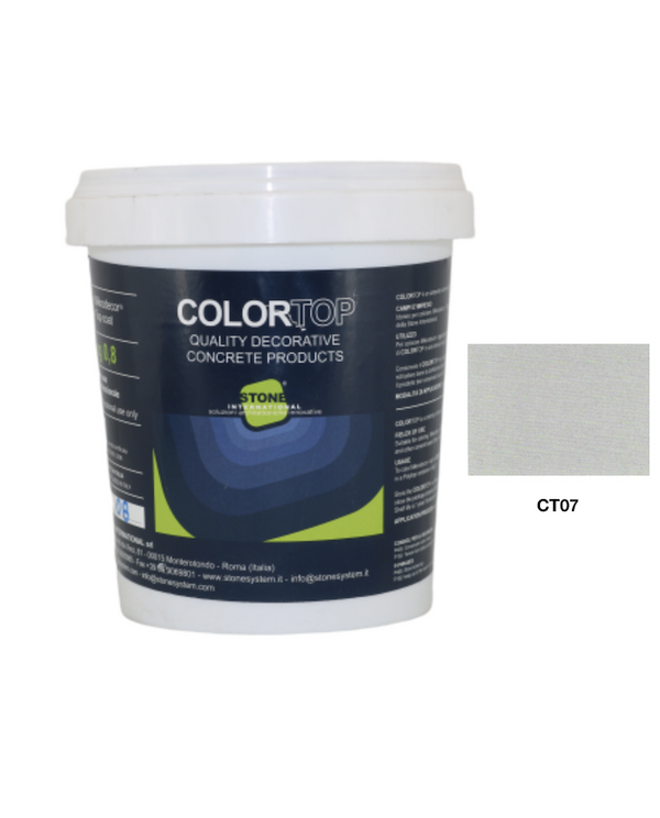 CT 07 Color-Top til farvelægning af mikrodekor og andre cementbaserede produkter.