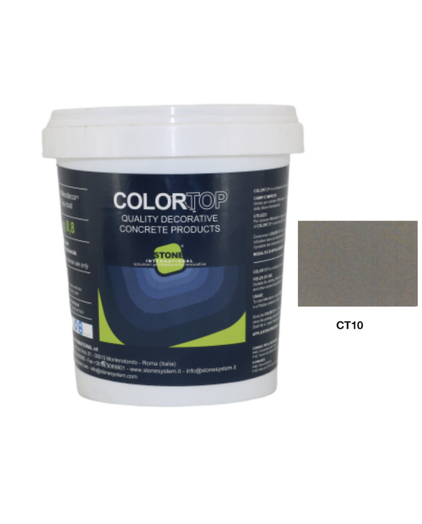 CT 10 Color-Top til farvelægning af mikrodekor og andre cementbaserede produkter.