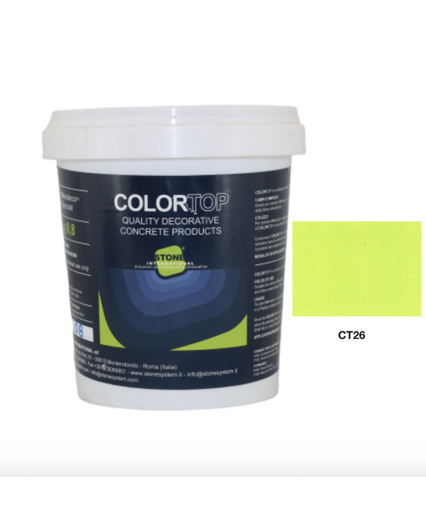 CT 26 Color-Top til farvelægning af mikrodekor og andre cementbaserede produkter.