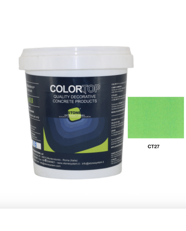 CT 27 Color-Top til farvelægning af mikrodekor og andre cementbaserede produkter.