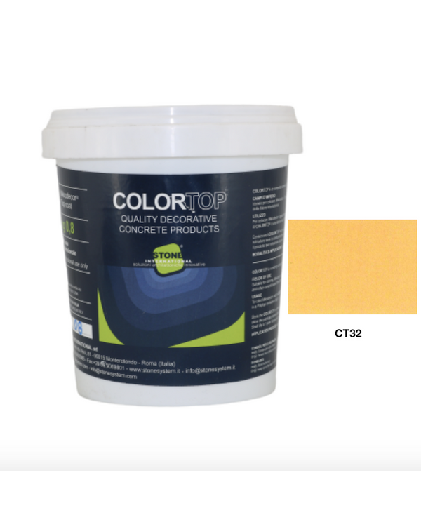 CT 32 Color-Top til farvelægning af mikrodekor og andre cementbaserede produkter.