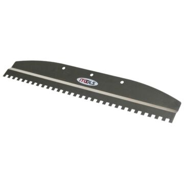 Tandspartel til fliseklæb - 47 cm - 10 x 10 mm (iTools)