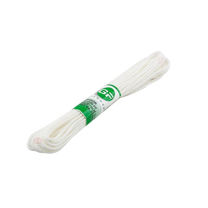 Hvid PP flisesnor - 3 mm - 10 meter