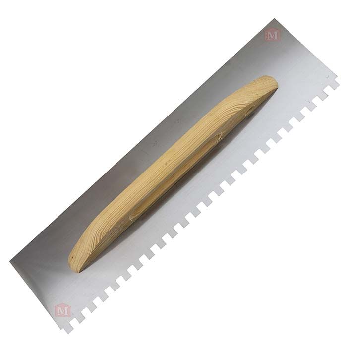 Tandspartel - 48 cm - lige tænder - 8 mm (DaneTool)
