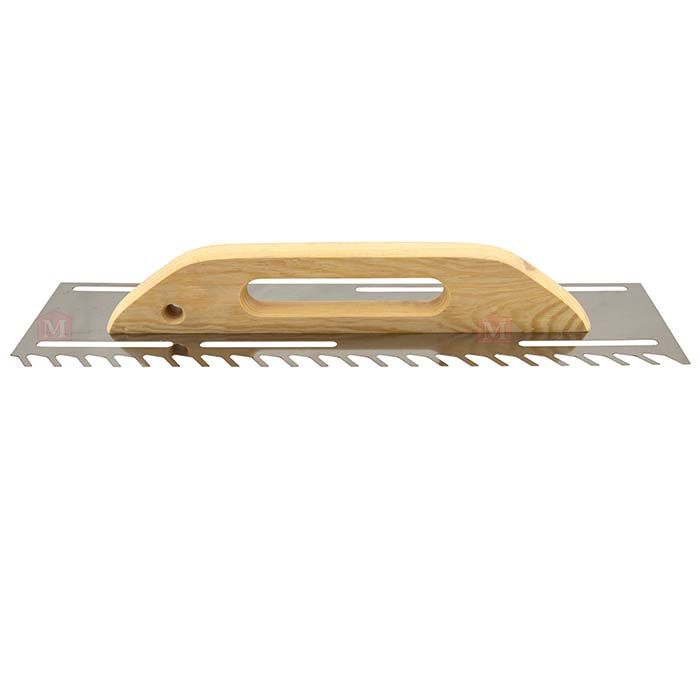 Tandspartel til vinkelbeslag - 48 cm - skrå tænder - 14 mm (DaneTool)