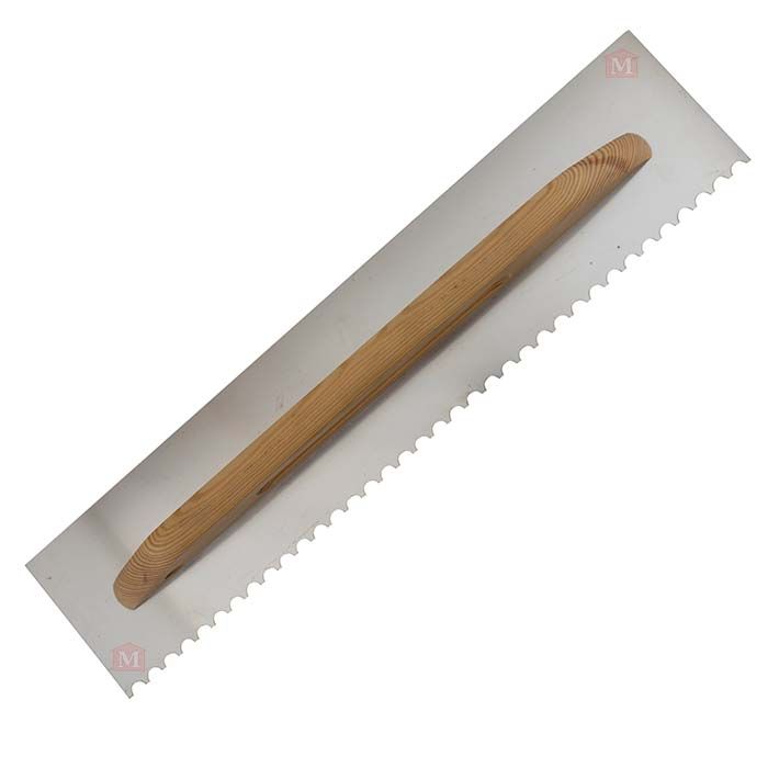 Tandspartel - 58 cm - runde tænder - 6 mm (DaneTool)