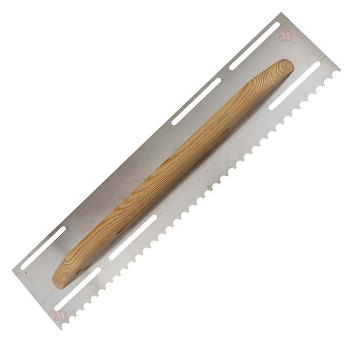 Tandspartel til vinkelbeslag - 58 cm - rund tand - 16 mm (DaneTool)