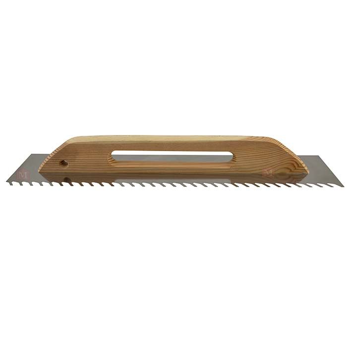 Tandspartel - 58 cm - skrå tænder - 6 mm (DaneTool)