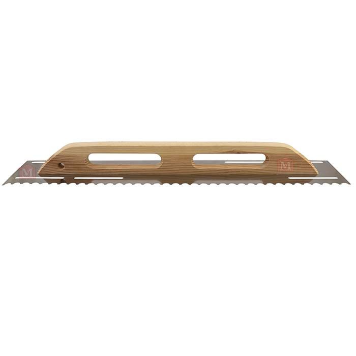 Tandspartel til vinkelbeslag - 68 cm - runde tænder - 8 mm (DaneTool)
