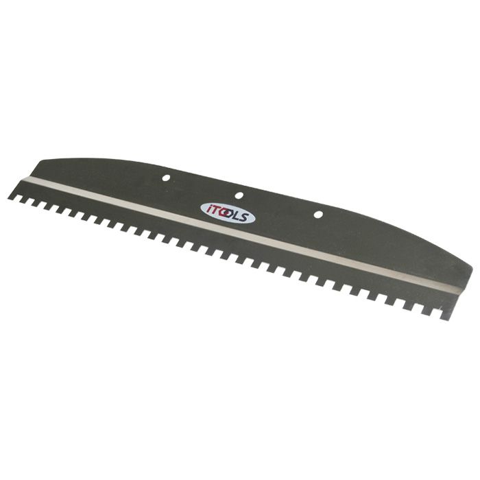 Tandspartel til fliseklæb - 47 cm - 10 x 10 mm (iTools)