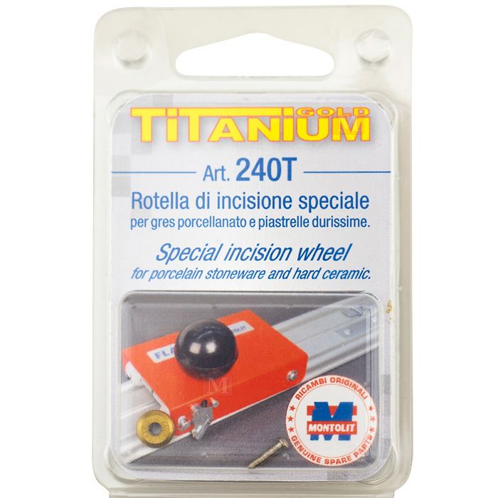 Montolit Titanium skærehjul til Flash Line  - 8 mm