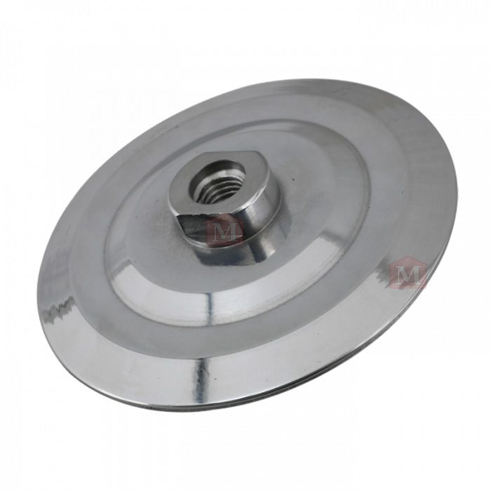 Bagskive i aluminium m/velcro