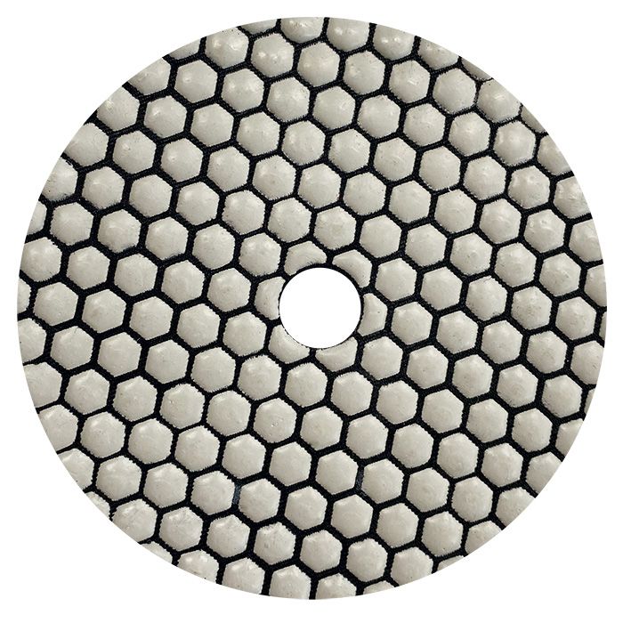 Carat Diamant polerslibepad Ø 125 mm, m/velcro - 3000 korn