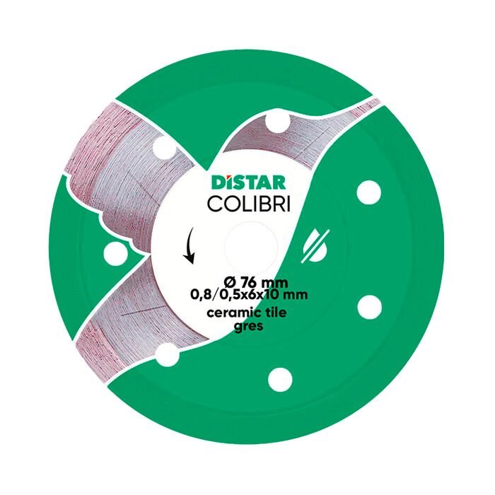 Distar Diamantklinge – Colibri – Ø 76 mm