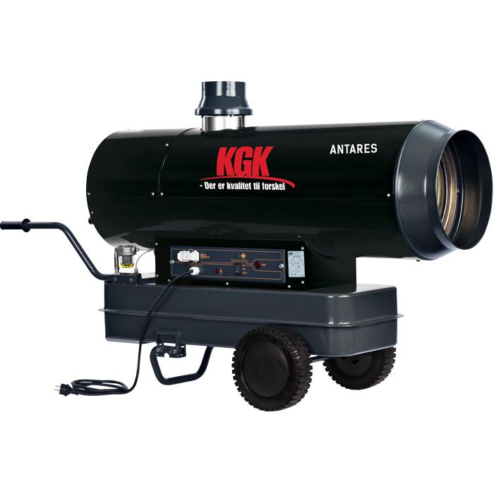 KGK Varmekanon Antares 50 - med skorsten