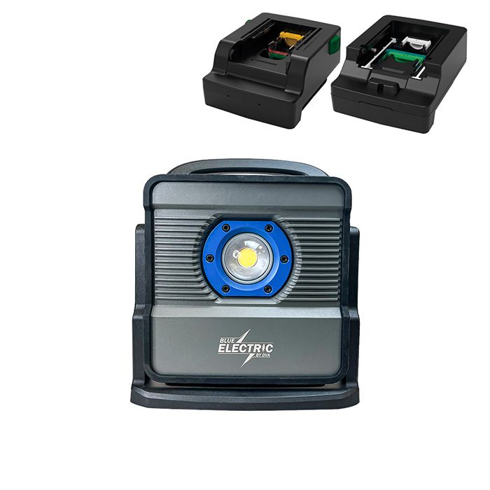 Blue Electric +Plus Line Hybrid Arbejdslampe