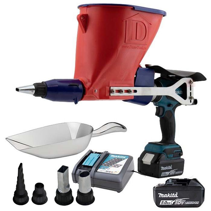 DanePoint Mørtel Fugepistol - Makita (5AH batterier + lader)