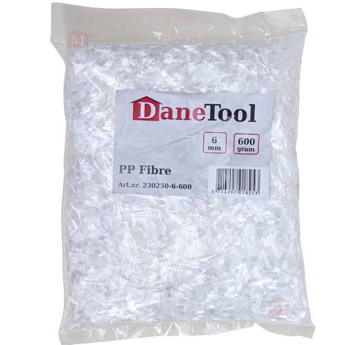 DaneTool PP Microfibre (600 g) - 6 mm