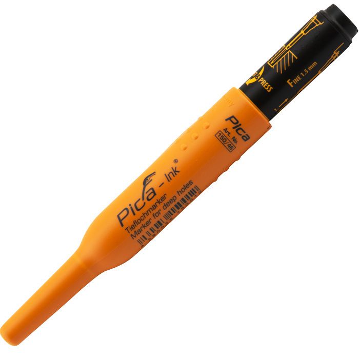 Pica-Ink dybhulsmarker - Sort