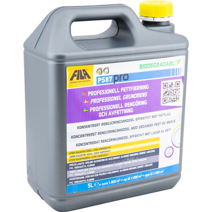 FilaPS87 Pro Grundrens og voksfjerner - 5 liter