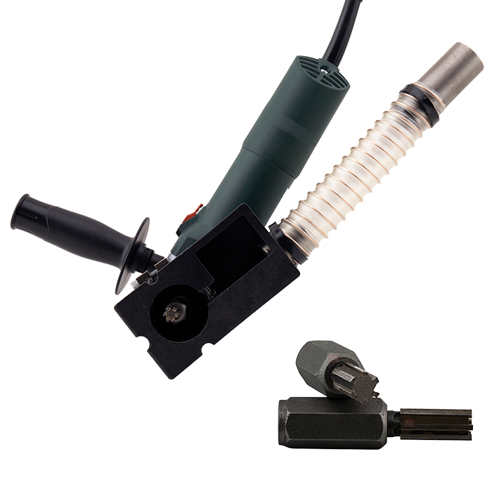 6 Skærs Fugefræserstift Metabo Startsæt Nylon 12mm