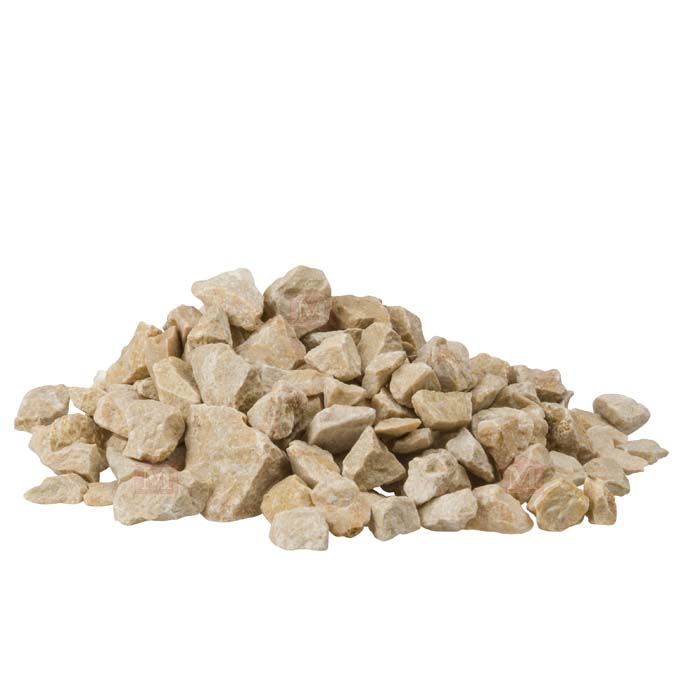 Gul Mori Marmorsten/Marmorskærver - 8-12 mm (25 kg)