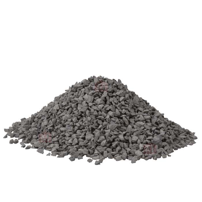 Sort Ibenholt marmorsten/marmorskærver - 1,5-3 mm (1 kg)