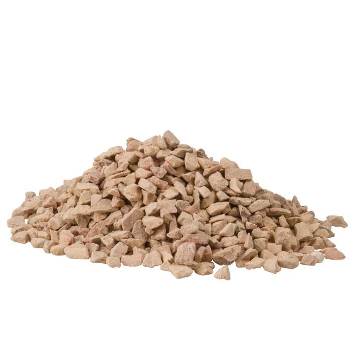 Rød Verona Marmorsten/Marmorskærver - 3-5 mm (1 kg)