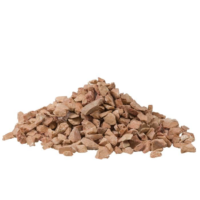 Rød Verona Marmorsten/Marmorskærver - 5-8 mm (25 kg)