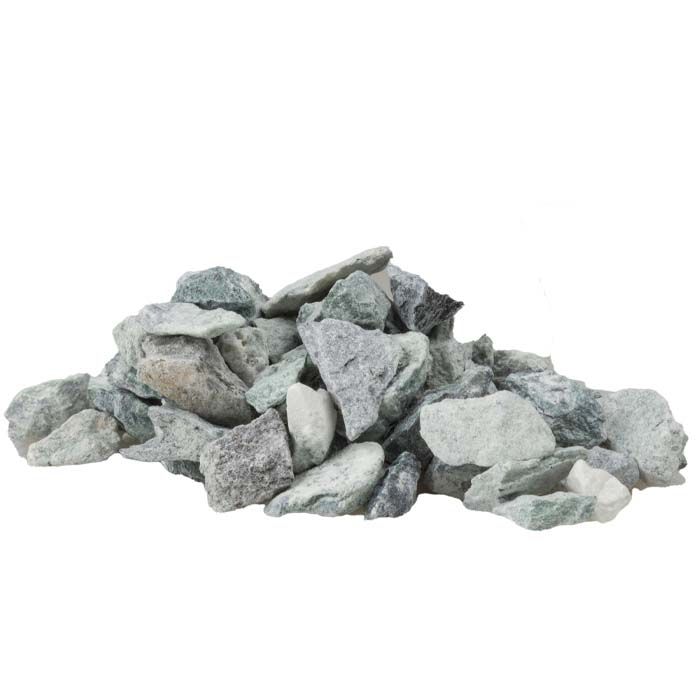 Grønne Alper marmorsten/marmorskærver - 16-22 mm (1 kg)