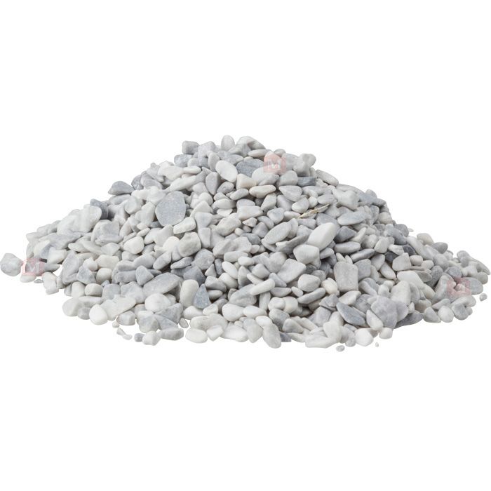 Bardiglio Marmorsten til Epoxy (2-4 mm)