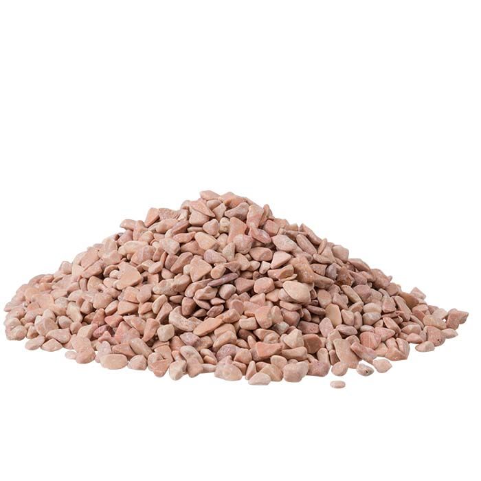 Rød Verona Marmorsten til Epoxy - 2-4 mm (25 kg)