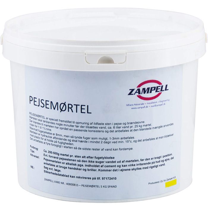 Hasle Pejsemørtel - 5 kg