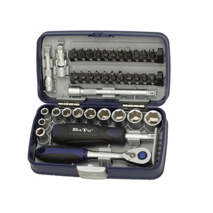 BATO Top/bitssæt 1/4" 6kt. 38 dele 5,5-14mm. (1318)