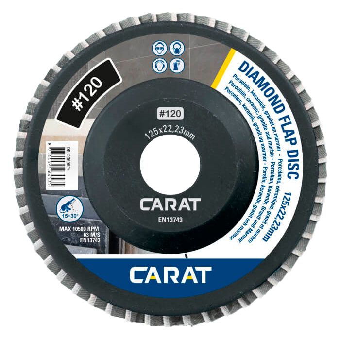 CARAT Diamant Flapdisk Korn 60-400