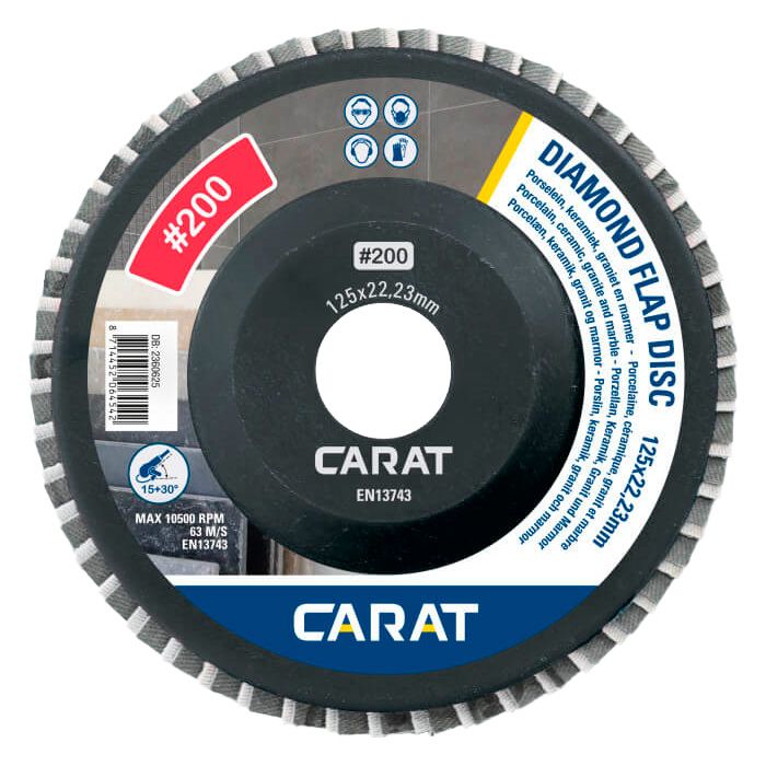 CARAT Diamant Flapdisk Korn 60-400