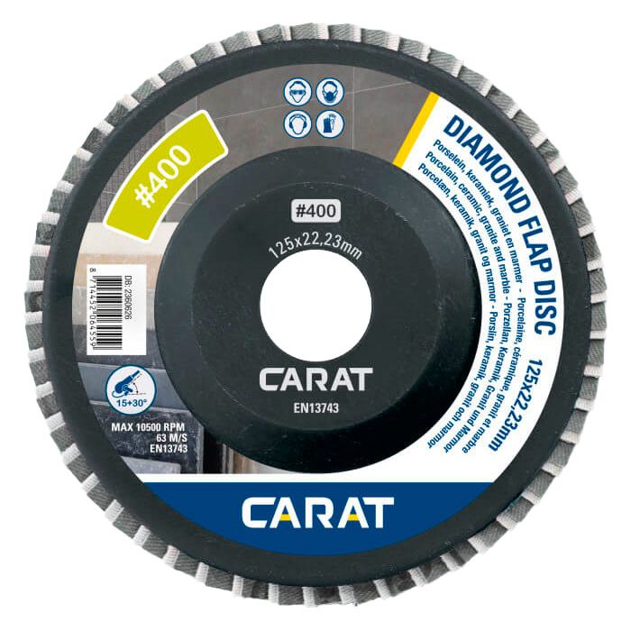 CARAT Diamant Flapdisk Korn 60-400