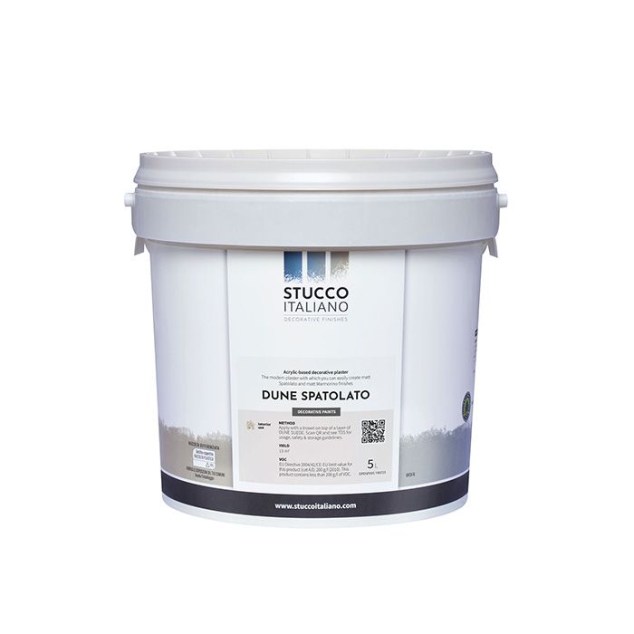 Stucco Italiano Spartel Dune Spatolato Hvid 5L