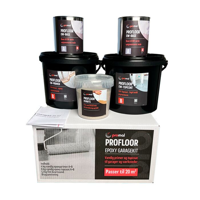 Profloor Garagekit til 20 m²