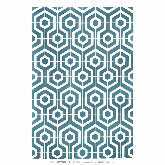 Mønsterark - Hypnose fliser 65x95