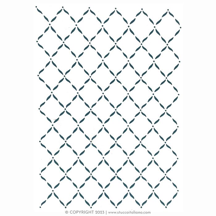 Mønsterark - Krydsmønster 65x95