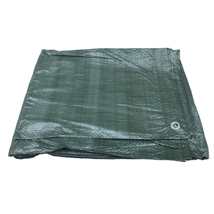 Presenning grøn 3,0 x 5,0 = 15,0 m2