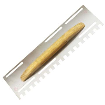 Tandspartel til vinkelbeslag - 48 - 68 cm - lige tænder (DaneTool)